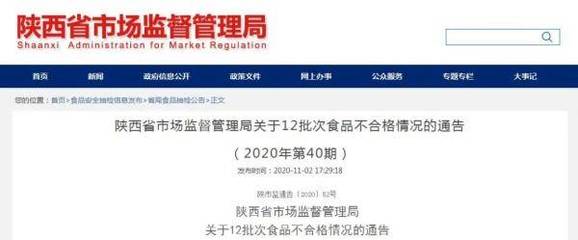 陜西曝光12批次豆薯類產品不合格，食品安全再敲警鐘